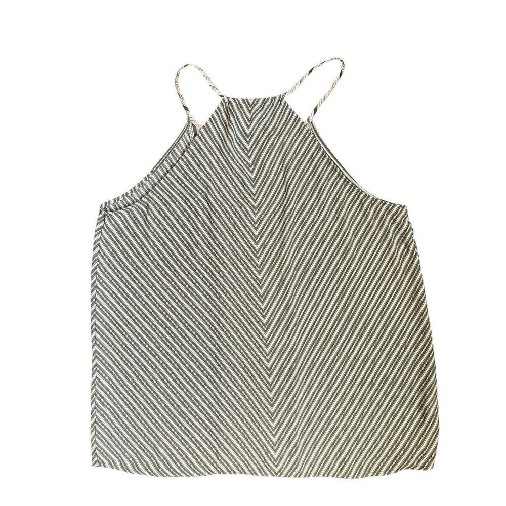 Loft Multicolor Striped Tank Top: 90s, Y2K, Modern